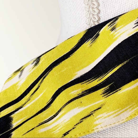 ANTONIO MELANI Silk/Linen Halter Shirtdress Size 6 - Picture 5 of 8